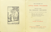 Thumbnail of The history of little Goody Two-Shoes, otherwise called Mrs Margery Two-Shoes