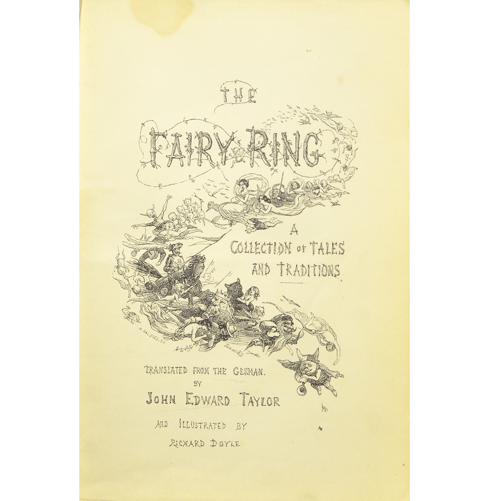 Exhibit Materials of The fairy ring : a collection of tales and traditions