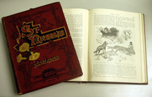 左：半年累積版表紙　右：キップリング Tiger! Tiger! 掲載号（1894）