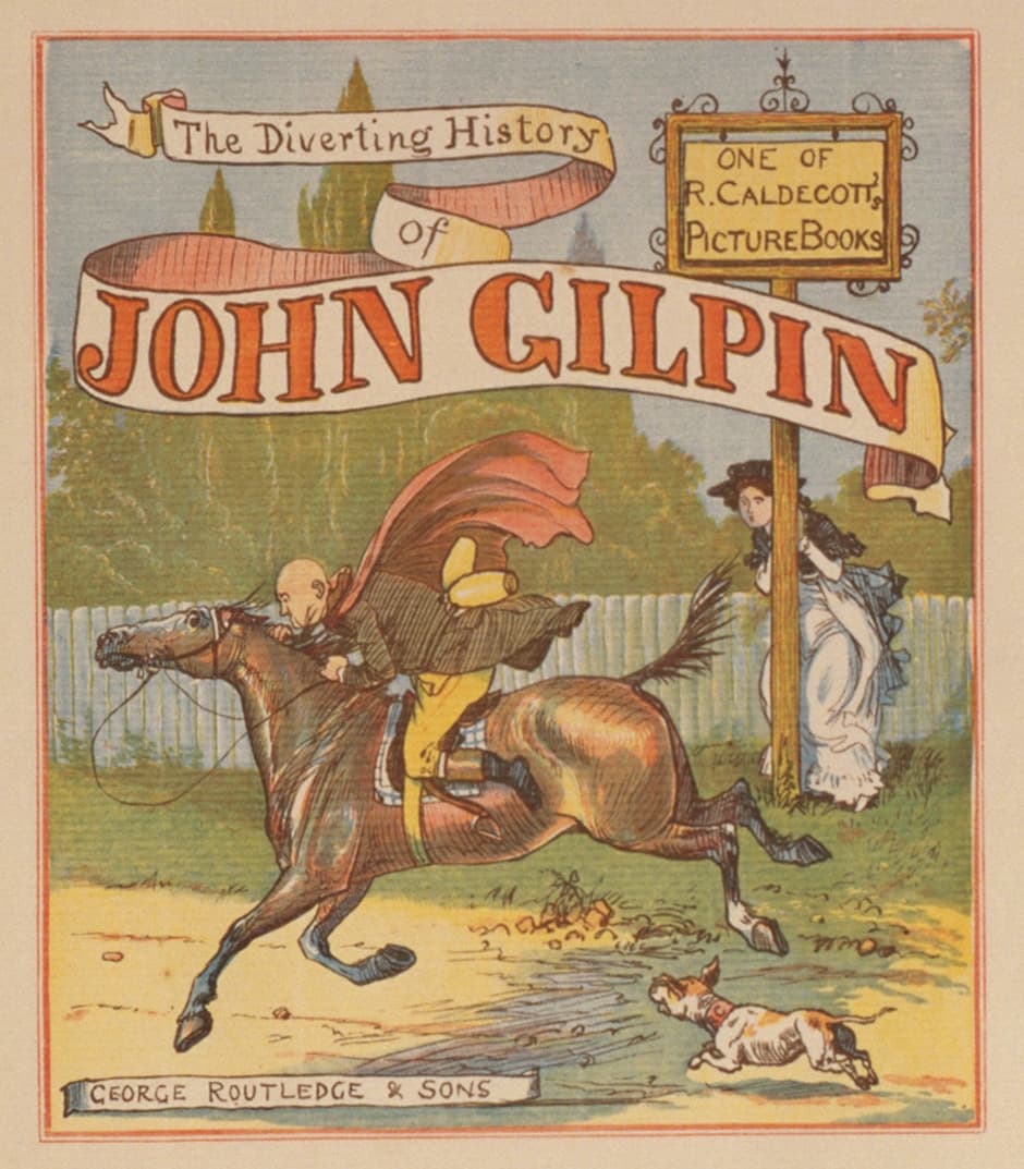 Front cover of The Diverting History of John Gilpin (page 47 of The Complete Collection of PICTURES and SONGS)