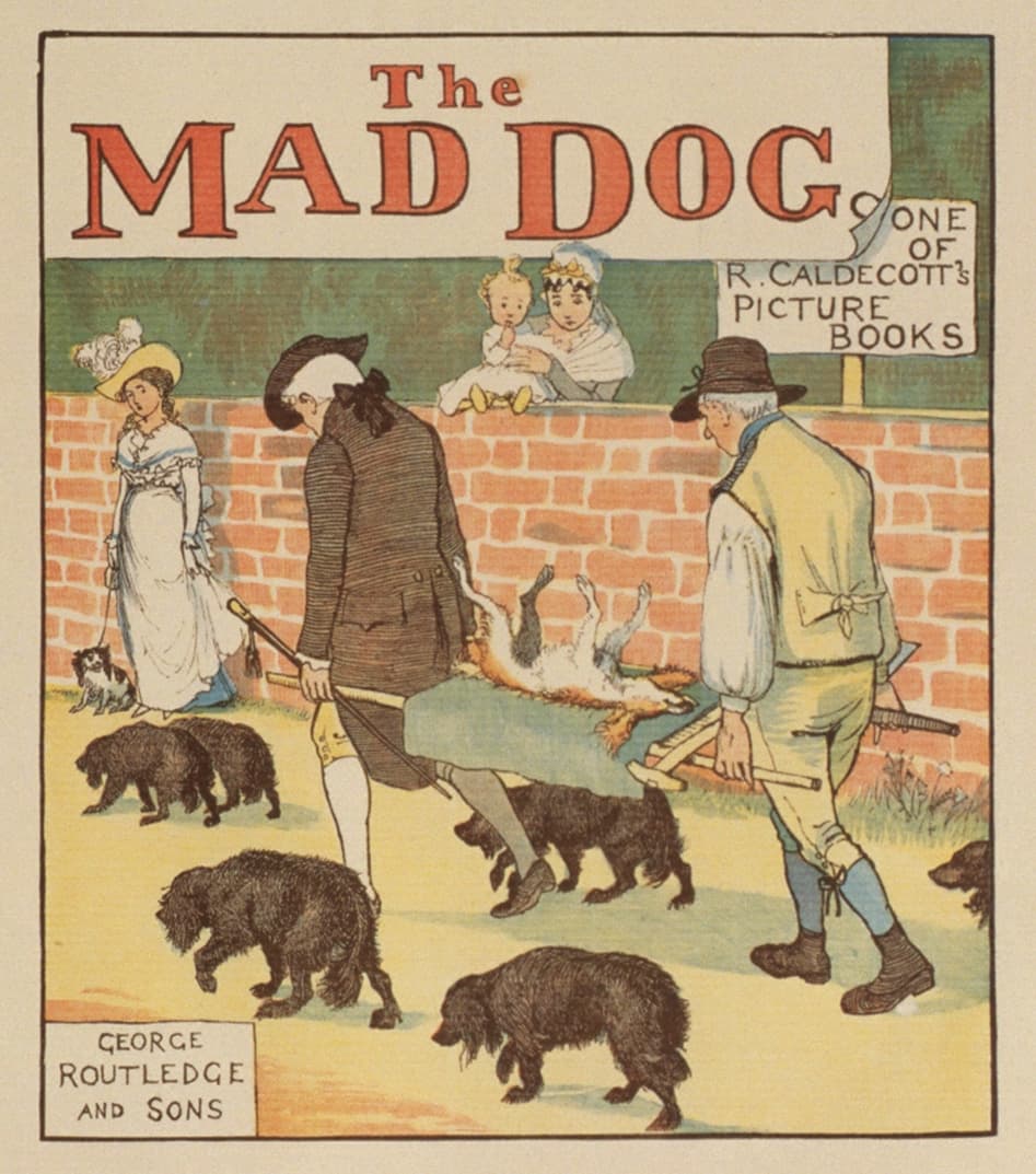 Front cover of The Mad Dog (page 81 of The Complete Collection of PICTURES and SONGS)