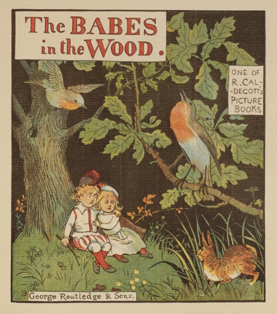 Front cover of The Babes in the Wood (page 115 of The Complete Collection of PICTURES and SONGS)