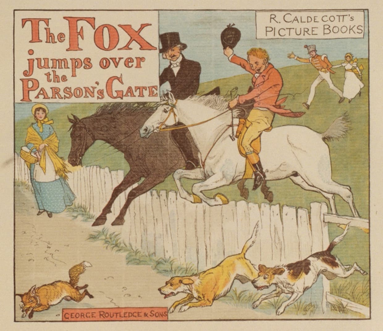 Front cover of The Fox Jumps Over the Parson’s Gate (page 369 of The Complete Collection of PICTURES and SONGS)