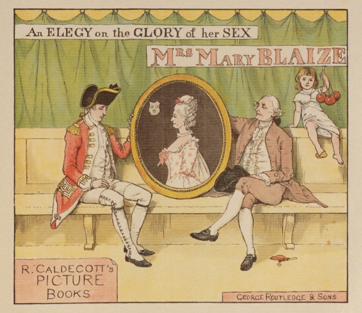 Front cover of Mrs. Mary Blaize (page 449 of The Complete Collection of PICTURES and SONGS)