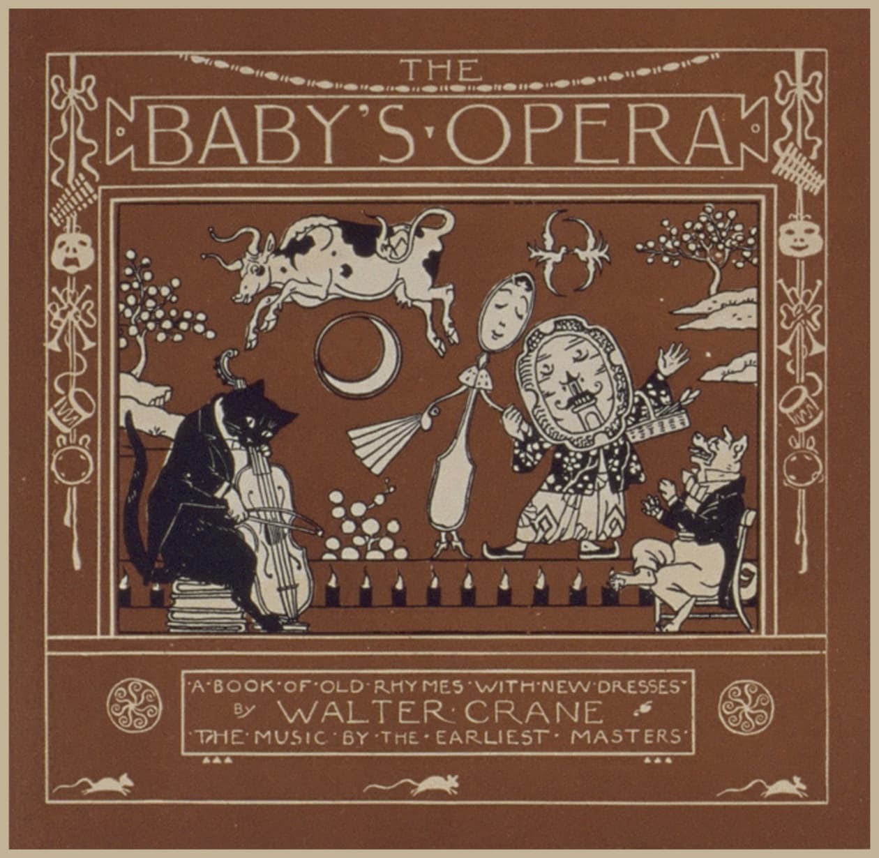 Front cover of The Baby’s Opera (page 10 of Triplets)