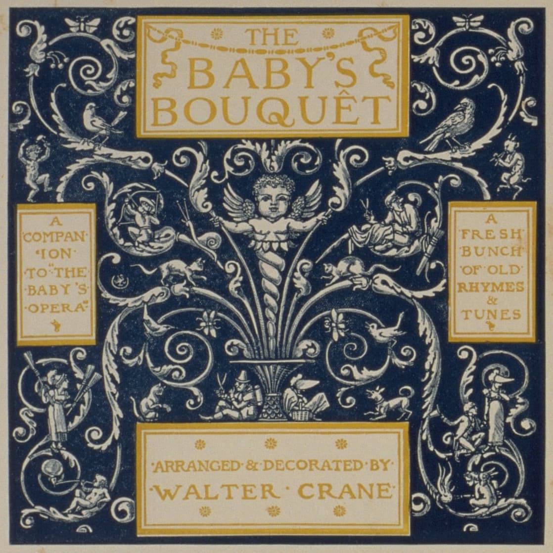 Front cover of THE BABY’S BOUQUÊT (page 70 of Triplets)