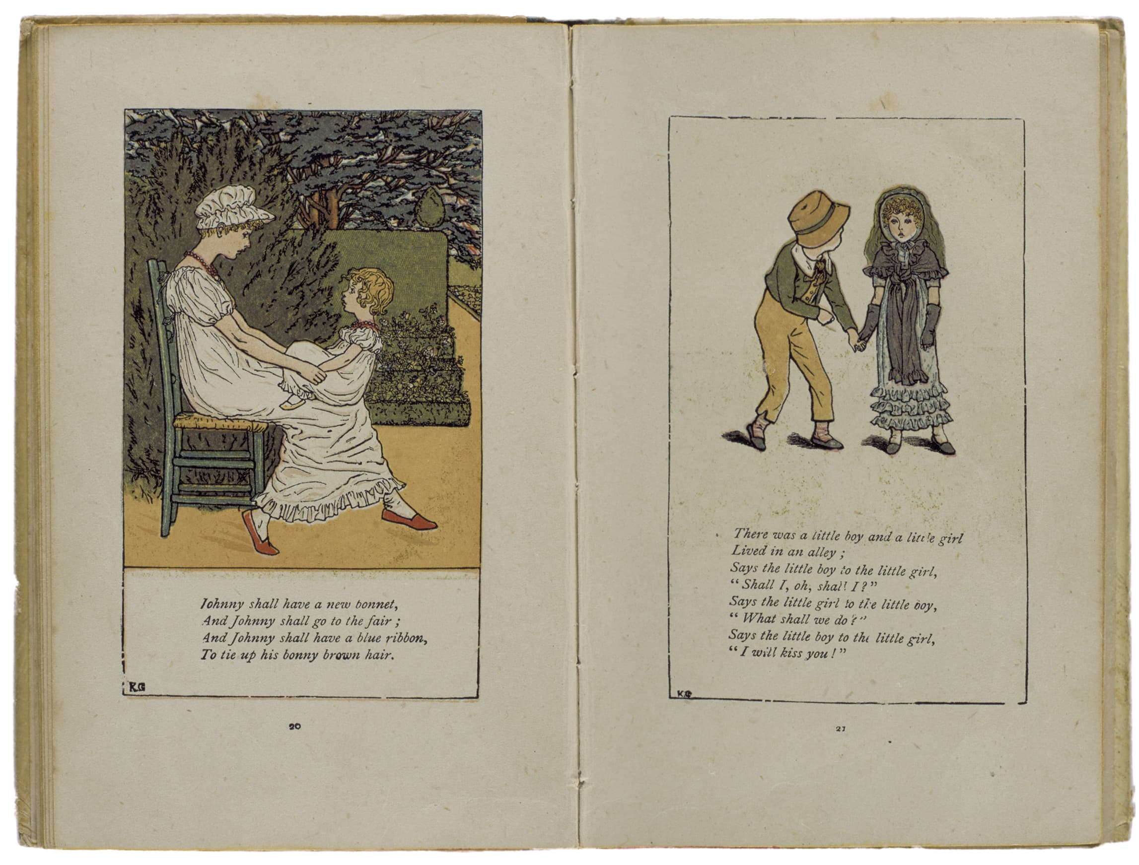 page 20-21 of Mother Goose