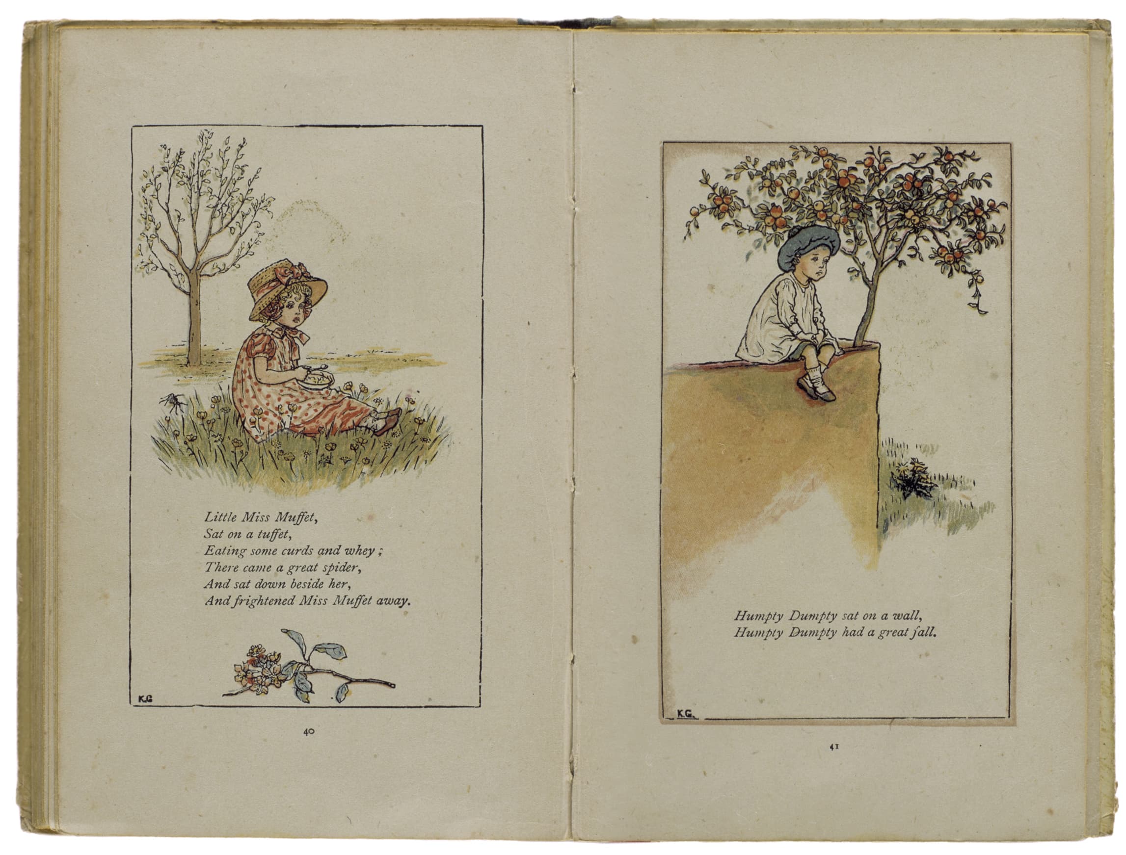 page 40-41 of Mother Goose