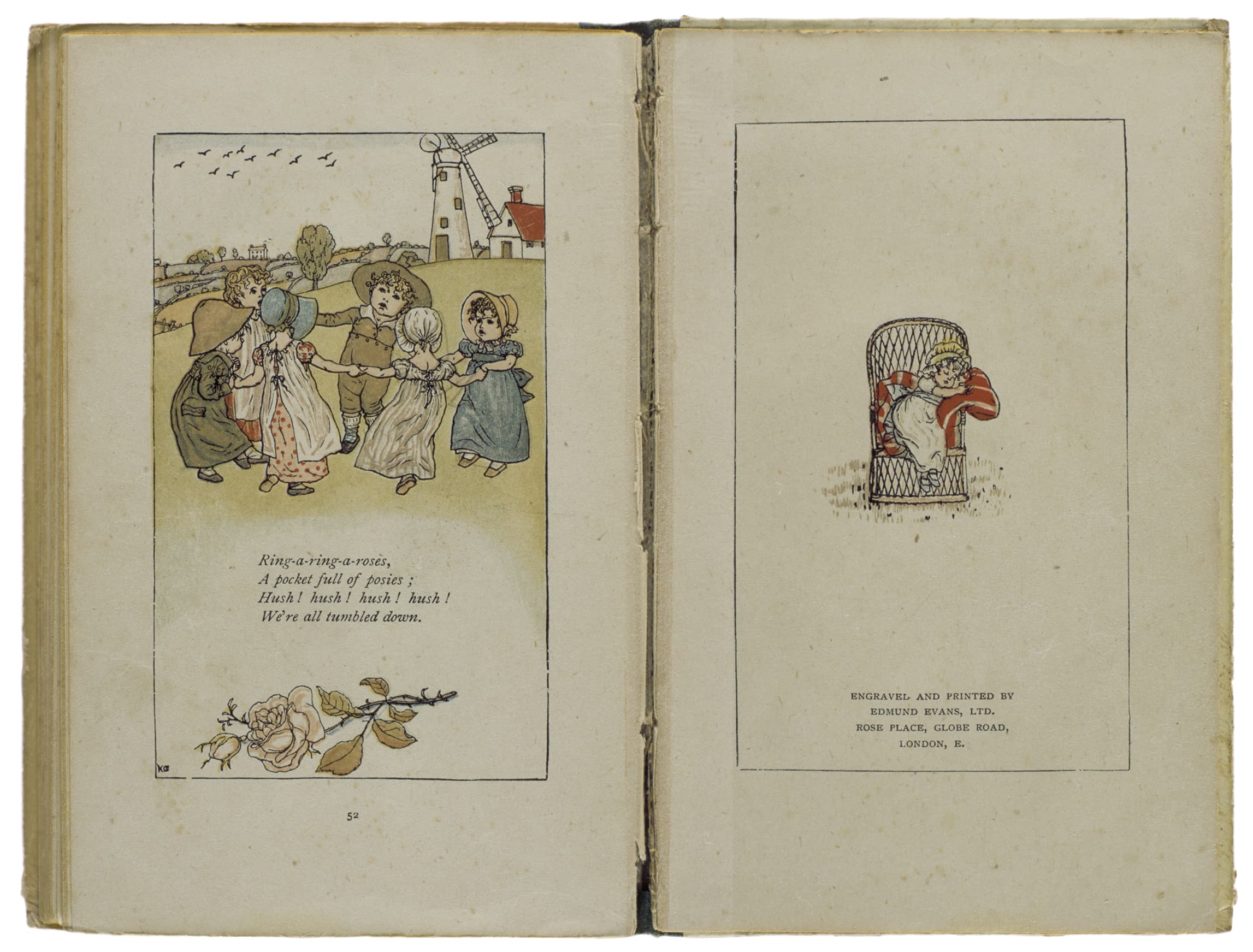 page 52-53 of Mother Goose