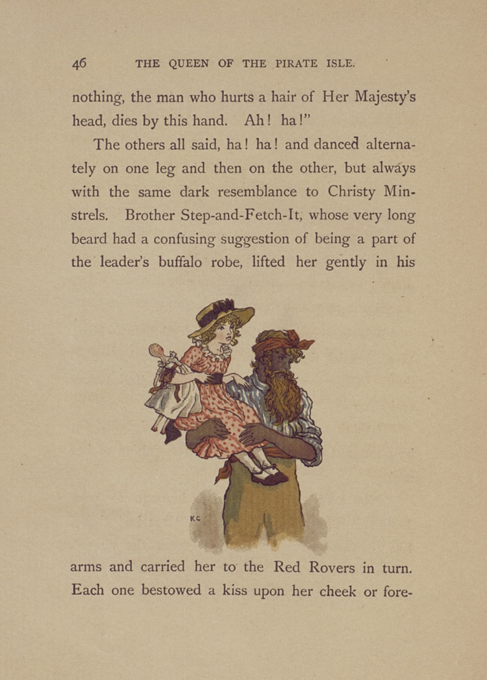 Illustration 2 from “The Queen of the Pirate Isle”