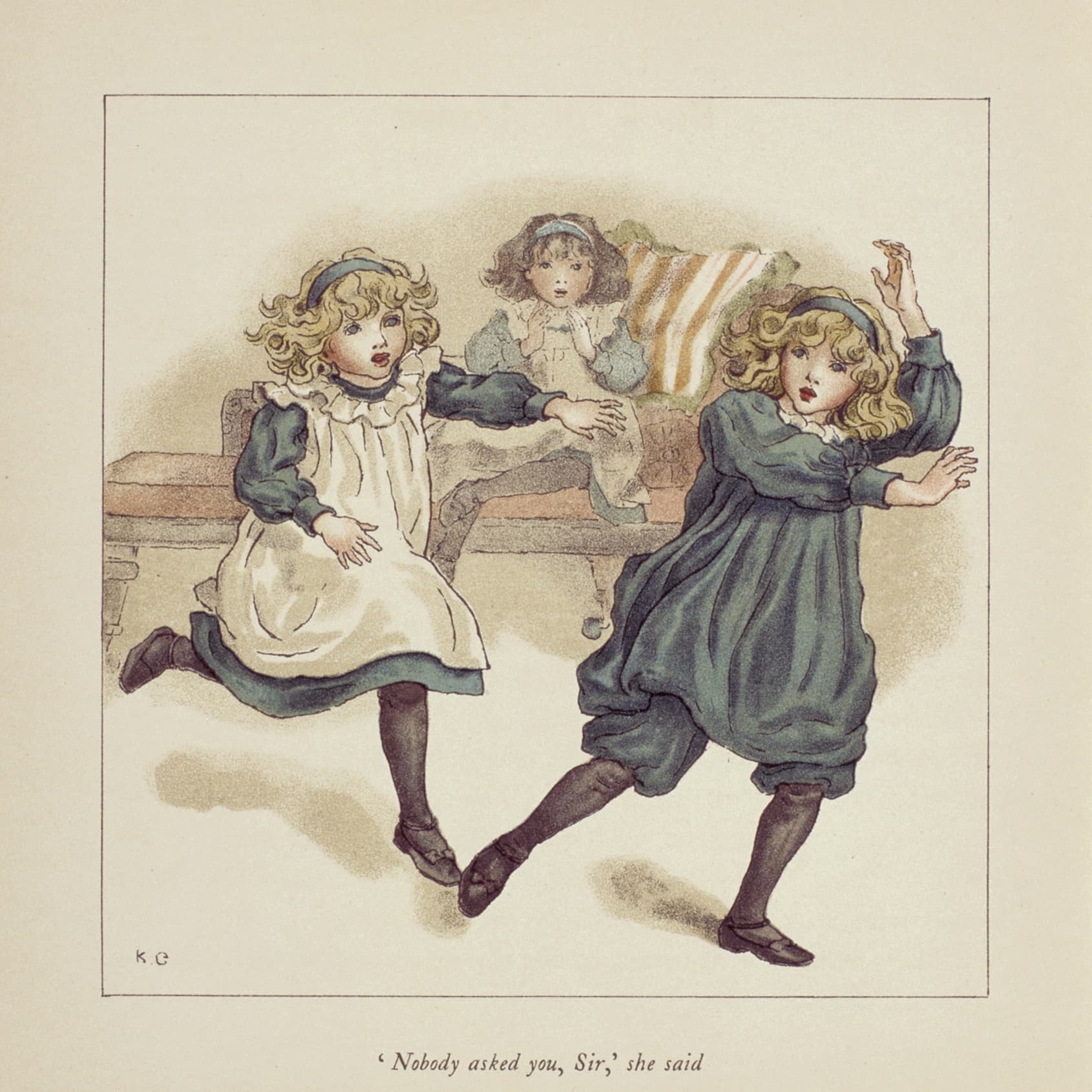 Illustration 3 from “The April Baby’s Book of Tunes”