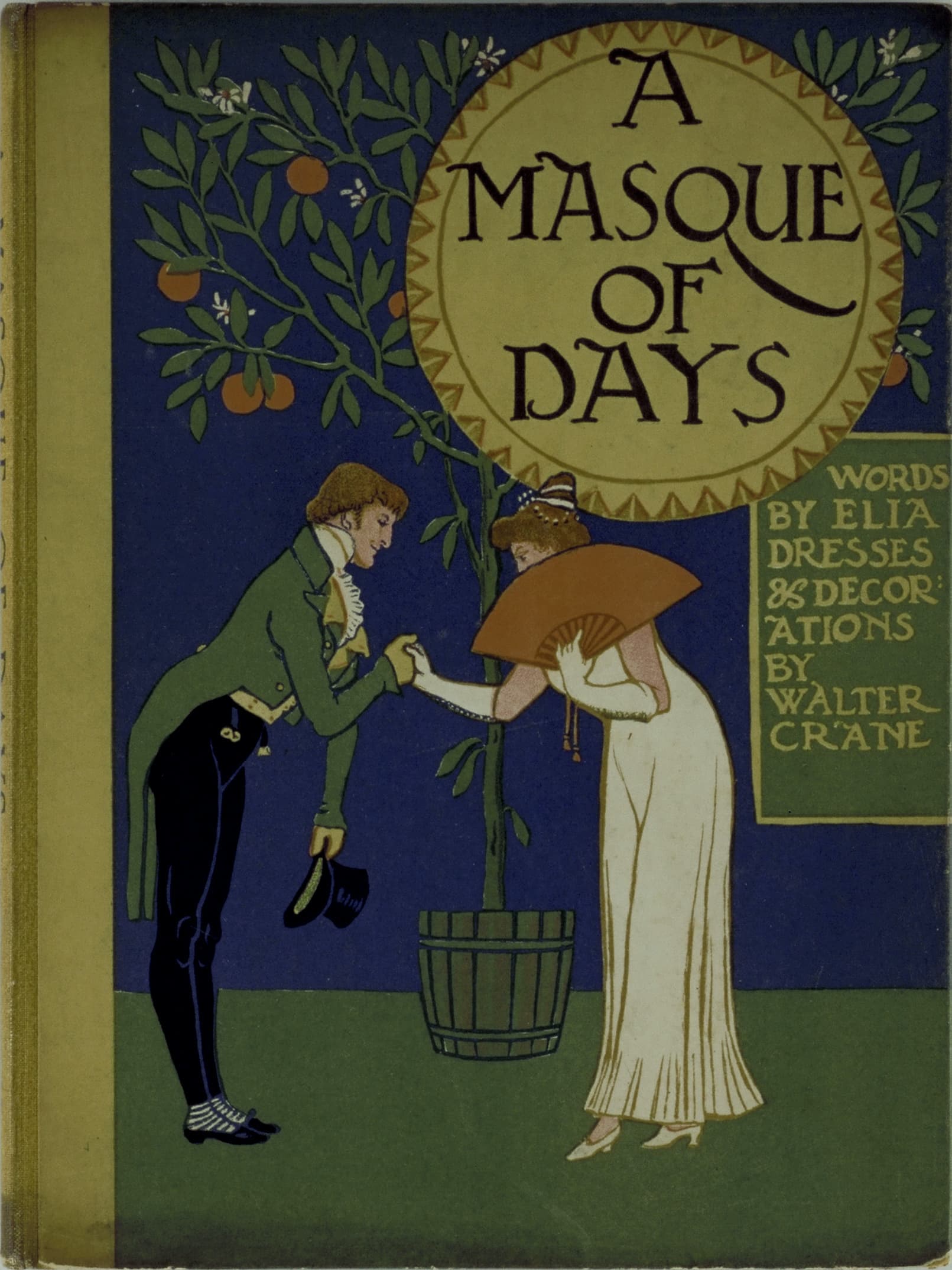 Cover of “A Masque of Days”