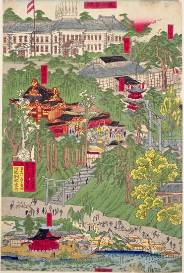 上野を描いた錦絵